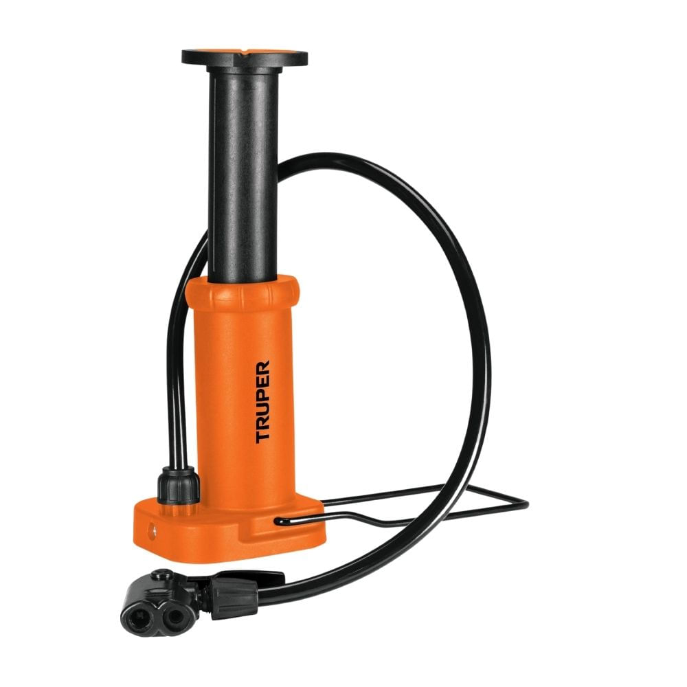Inflador para bicicleta, pelotas, inflador de pedal de 60 psi, truper