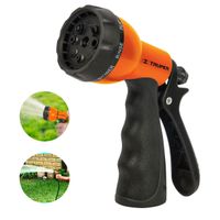Pistola para riego de 8 funciones, Truper