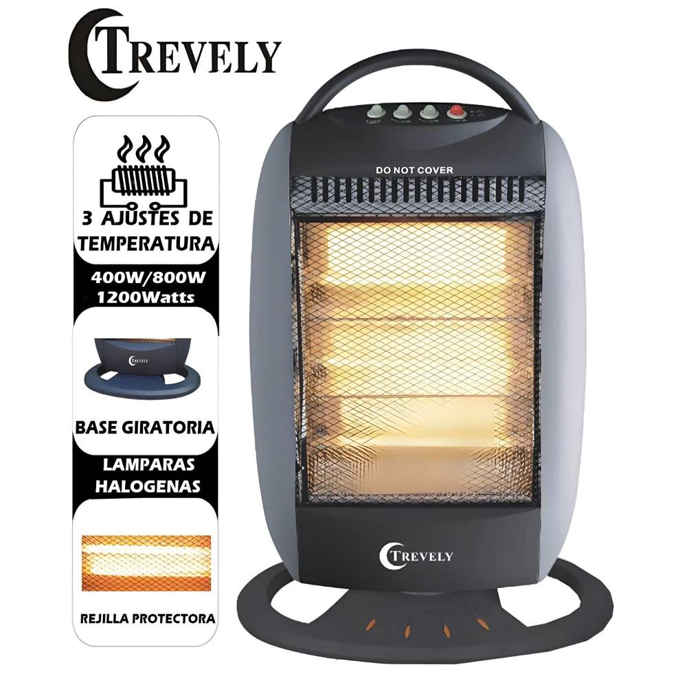 Calentador Eléctrico Halógeno TCH-020 1200W