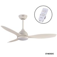 Ventilador de techo 48 con luz led y control remoto Imaco CF4835DC