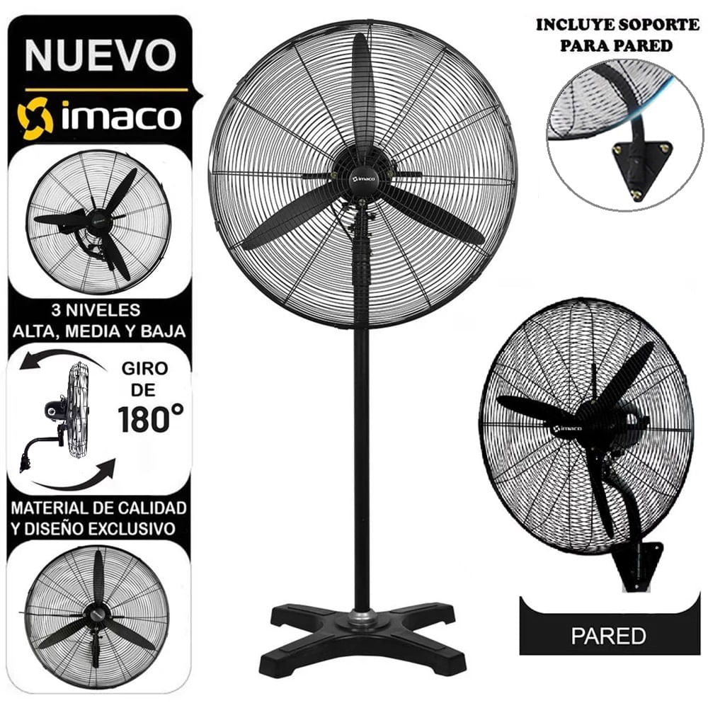 Ventilador Imaco Pedestal Fs1645p