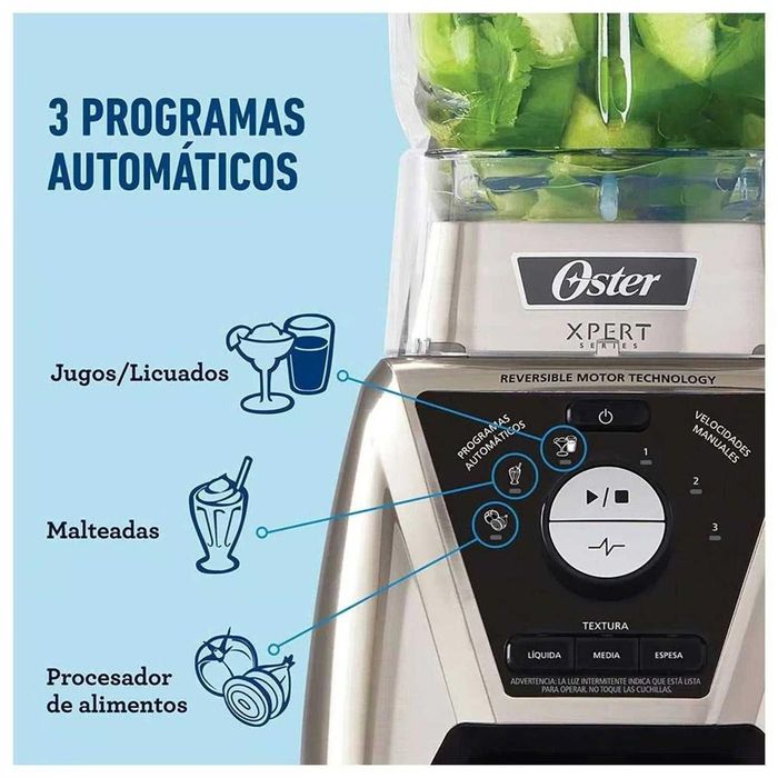 Licuadora XPERT control textura OSTER BLST3BCPG Promart