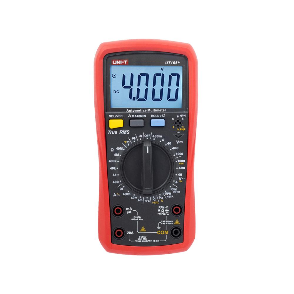 Multímetro Digital Ut33d+ Uni-T