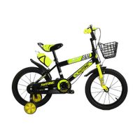 Bicicleta Para Niño Infantil Kids Aro 16 Amarillo ACW