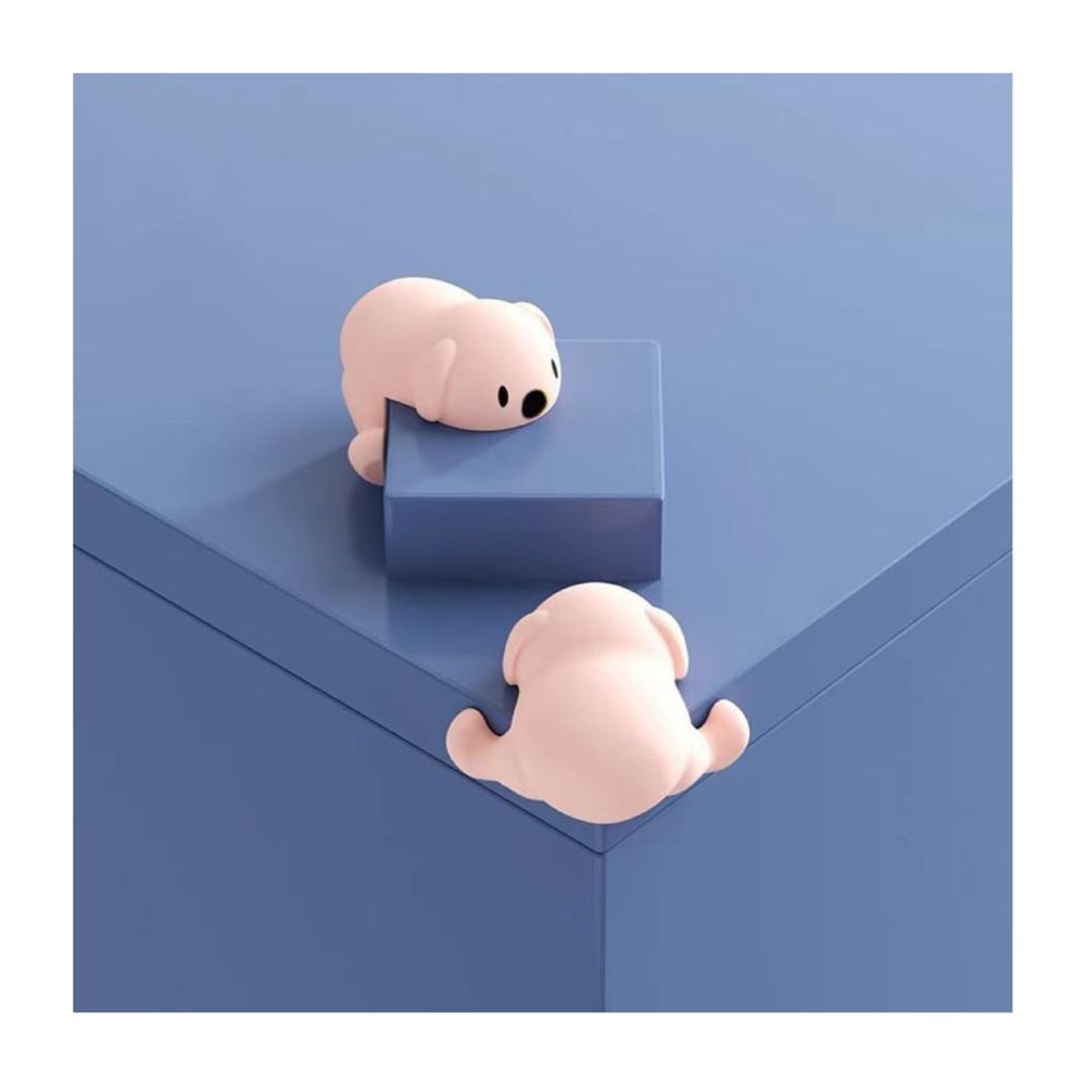 Protector de Esquinas Oso Crema Pack x 4 Pzs