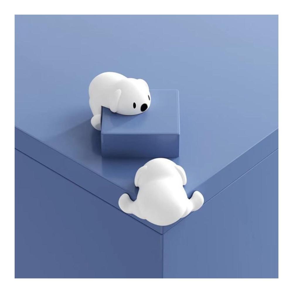 Protector de Esquinas Oso Blanco Pack x 4 Pzs