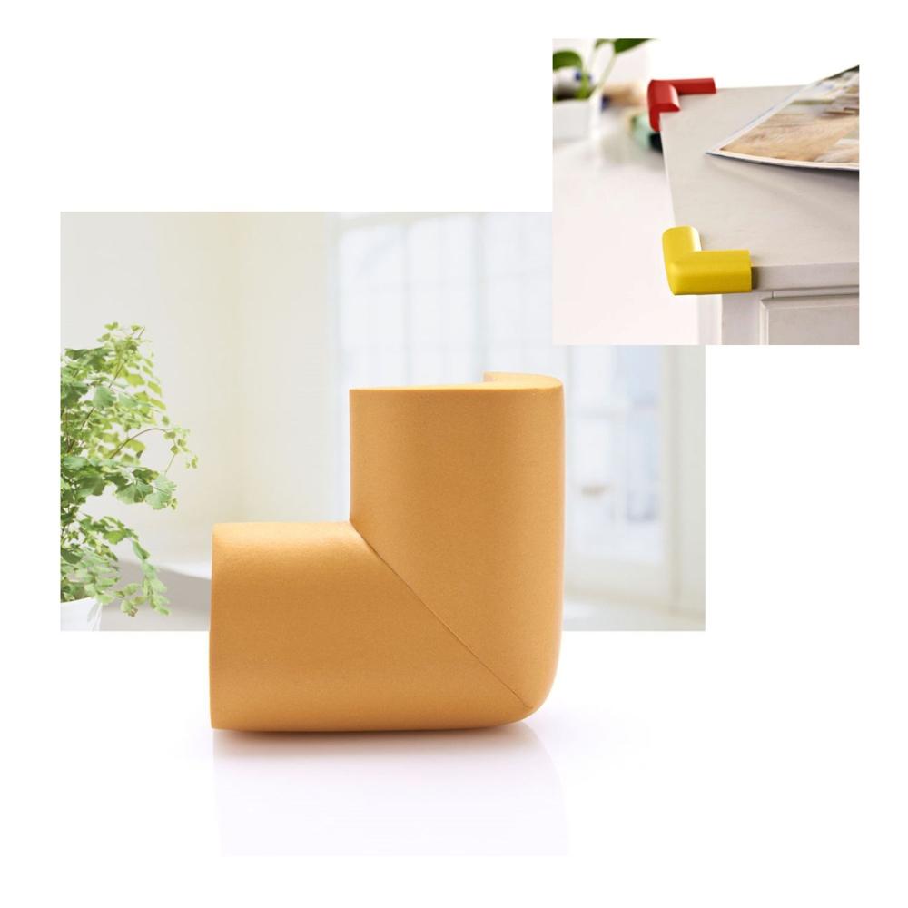 Protector Esquinero 8 Pzs Mostaza para Muebles