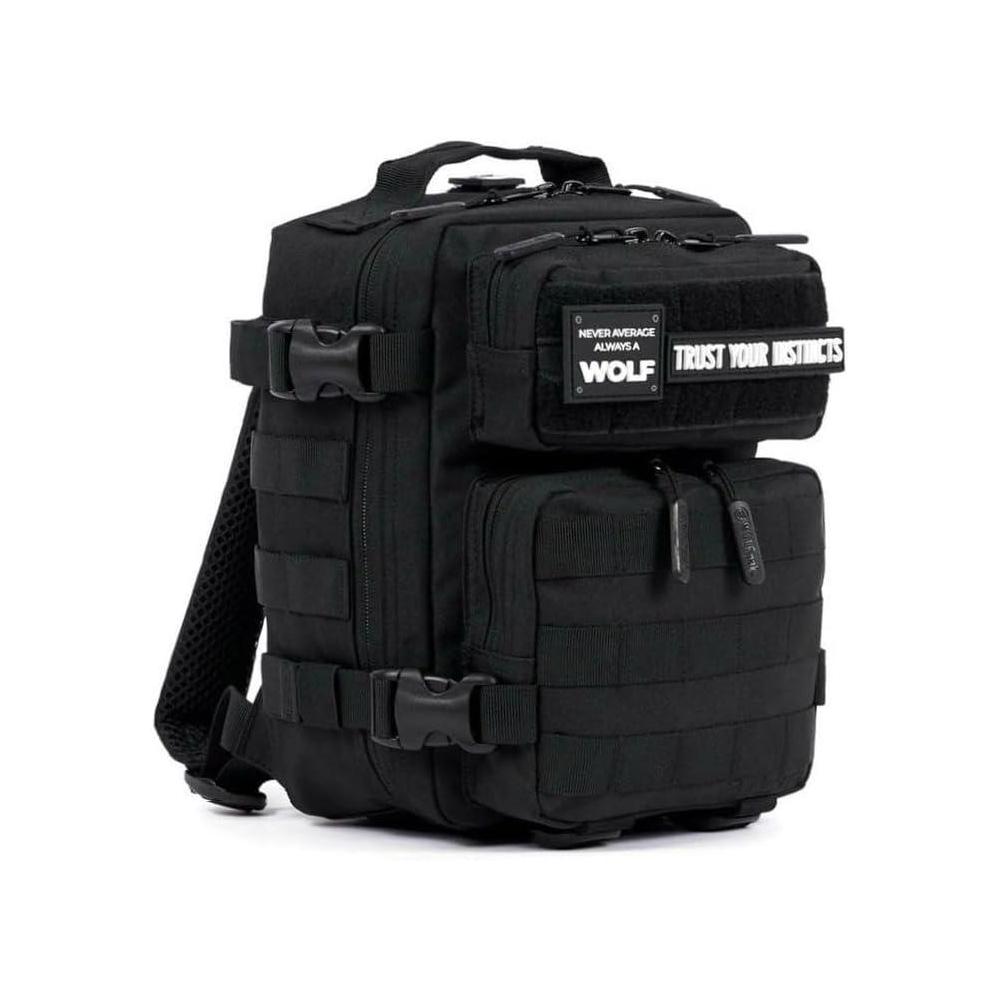 WOLFpak Mochila Mini Negro Resistente al Agua y Personalizable