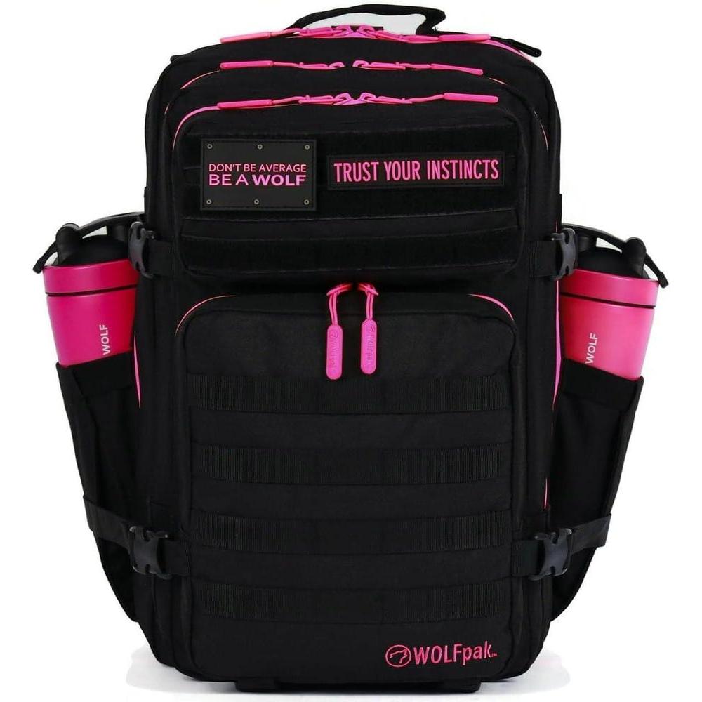Mochila WOLFpak 45L Rosa Neón Personalizable