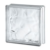 Bloque de vidrio Olas 24x24cm Seves Glassblock