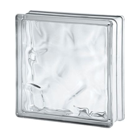 Bloque de vidrio Olas 24x24cm Seves Glassblock Bloque de vidrio Olas 24x24cm Seves Glassblock