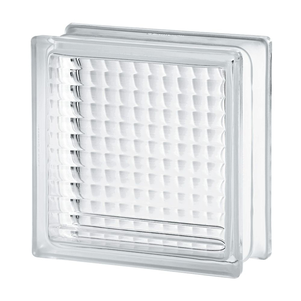Bloque de vidrio Cuadriculado 19x19cm Seves Glassblock Bloque de vidrio Cuadriculado 19x19cm Seves Glassblock