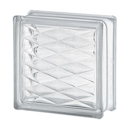 Bloque de vidrio Rombo 19x19cm Seves Glassblock Bloque de vidrio Rombo 19x19cm Seves Glassblock