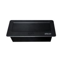 Tomacorriente para Mueble 4 Tomas Negro OP-UTS4BK OPALUX
