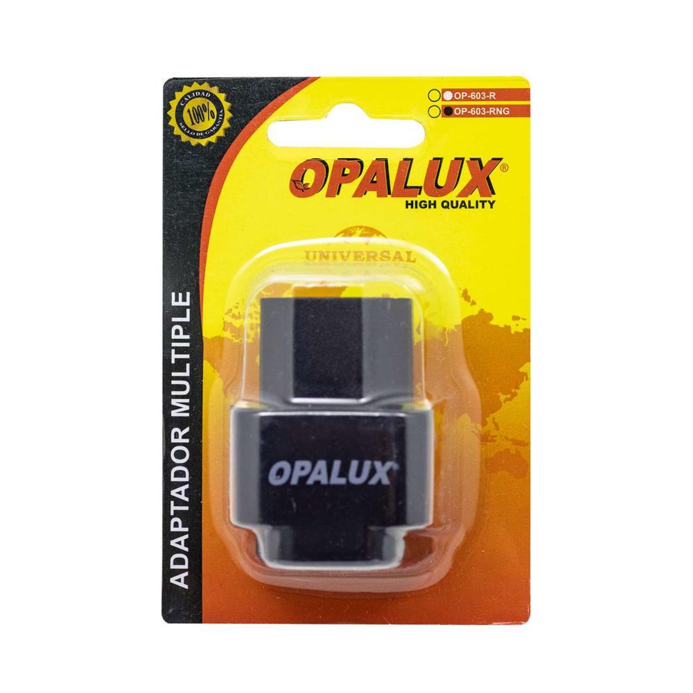 Adaptador Enchufe con Toma Tierra para UPS OP-603-RNG OPALUX