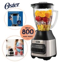 Licuadora Oster 1.5 Litros de 800W Pica Hielo BLSTPEG-NPB