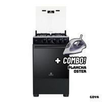 Cocina De Pie INDURAMA a Gas 4 Hornillas GOYA + Plancha OSTER