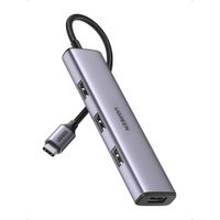 Adaptador Hub Tipo C a USB Thunderbolt a puertos USB Ugreen