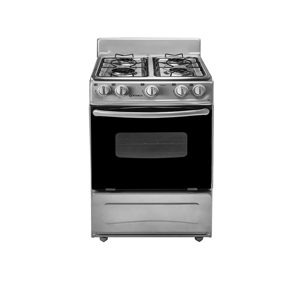 Cocina de Pie Imaco 4 quemadores Gris