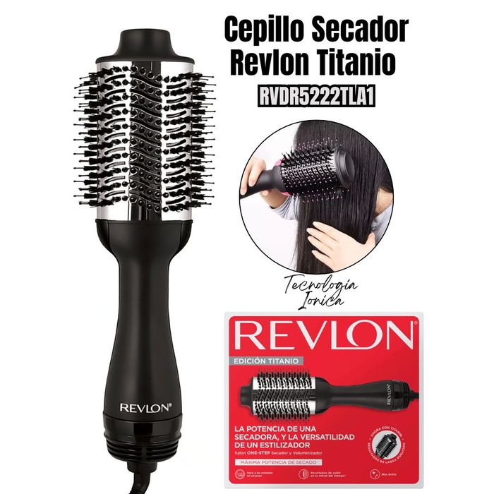 CEPILLO SECADOR Y VOLUMINIZADOR REVLON TITANIO Promart