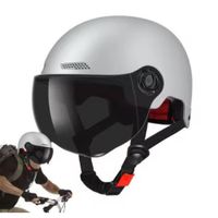 Casco de Deportes Polarizado Gris