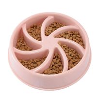 Plato Antiansiedad Búho Para Perros Gatos Melón