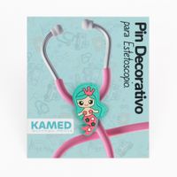Pin Decorativo para Estetoscopio KAMED Modelo Sirenita
