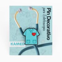Pin Decorativo para Estetoscopio KAMED Modelo Camisa Enfermería