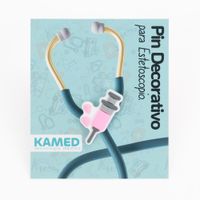 Pin Decorativo para Estetoscopio KAMED Modelo Jeringa