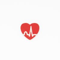 Pin Médico de Metal KAMED Diseño Corazón Signo Vital