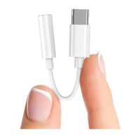 Adaptador Usb Tipo C a Jack 3.5mm para Audio