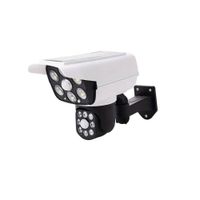 Cámara Simulada de Seguridad con Sensor Humano Solar con Control Remoto