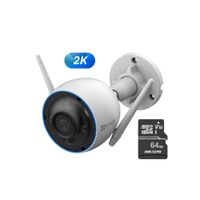 Cámara inalámbrica WiFi H3 2K para exteriores + Micro SD 64gb - Ezviz