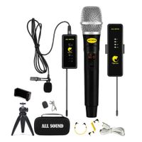 Micrófono Inalámbrico TIGER LAV ALL SOUND  TL4 Pro UHF Reportero