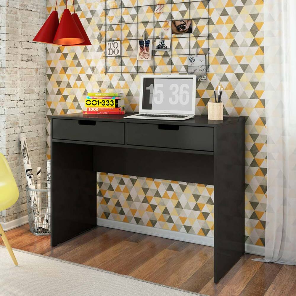 Escritorio Moderno Vigil Negro R&R MUEBLES