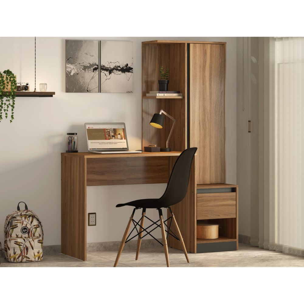 Escritorio Moderno Venus 1 Puerta 1 Cajón Gales R&R MUEBLES