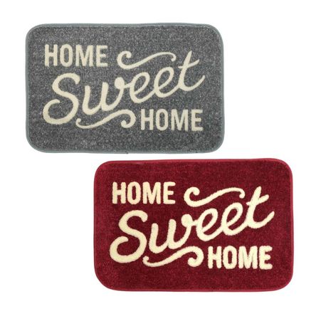 Felpudo de Interior de Polipropileno Home Sweet 40x60cm Orange - Color Aleatorio Felpudo de Interior de Polipropileno Home Sweet 40x60cm Orange - Color Aleatorio
