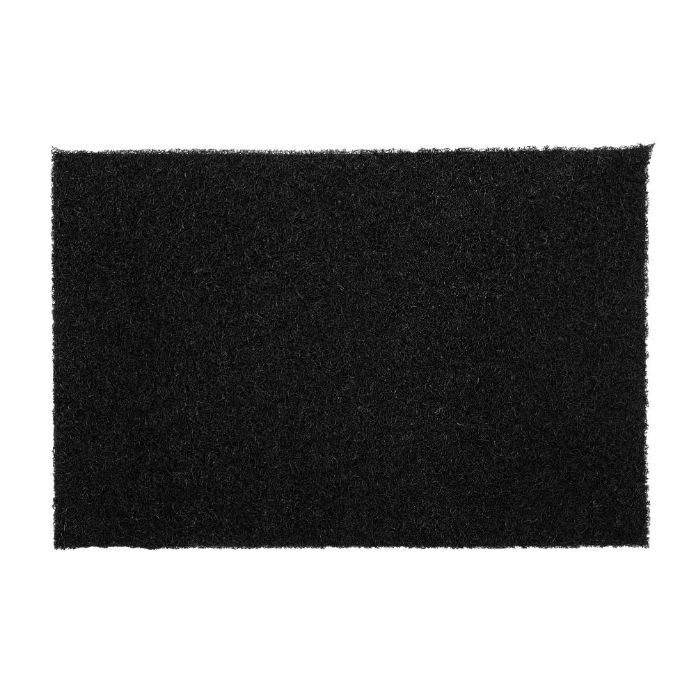 Felpudo de PVC Atrapa Mugre Negro 40x60cm Orange Felpudo de PVC Atrapa Mugre Negro 40x60cm Orange