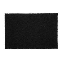Felpudo de PVC Atrapa Mugre Negro  40x60cm Orange