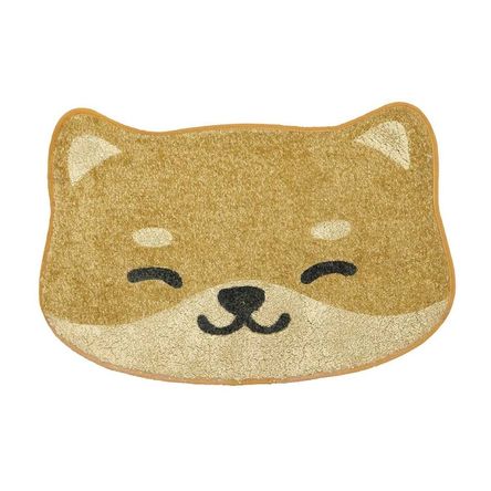 Felpudo de Interior de Polipropileno Kids Perrito Amarillo 40x60cm Orange