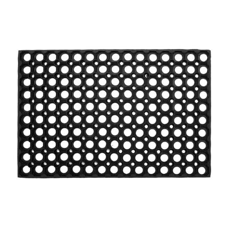 Felpudo de Goma Alto Tránsito Negro 40x60cm
