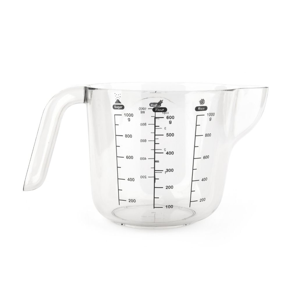 Jarra Medidora Orange 1000ml de Vidrio Resistente