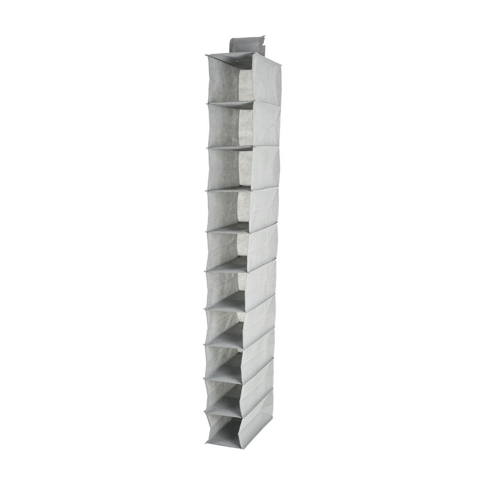 Organizador Colgante para Zapatos 10 Niveles Gris Orange Organizador Colgante para Zapatos 10 Niveles Gris Orange