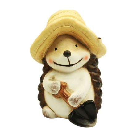 Adorno Puercoespín Cerámica Multicolor 15cm Orange Adorno Puercoespín Cerámica Multicolor 15cm Orange