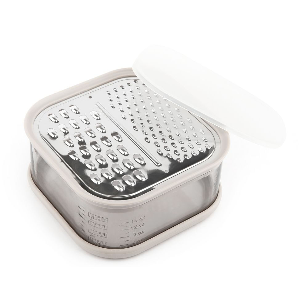 Rallador Multiuso Orange con Caja de Almacenamiento Rallador Multiuso Orange con Caja de Almacenamiento