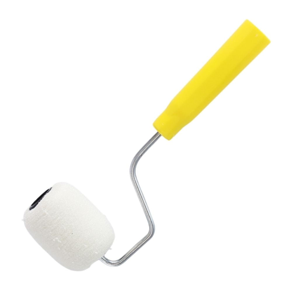 Mini Rodillo de Pintar Tekno N°5 Espuma Amarillo Mini Rodillo de Pintar Tekno N°5 Espuma Amarillo