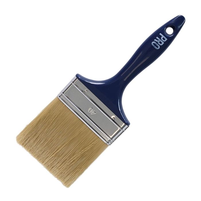 Brocha Multiuso Pro V4 de Fibra Sintética 4' Azul Promart