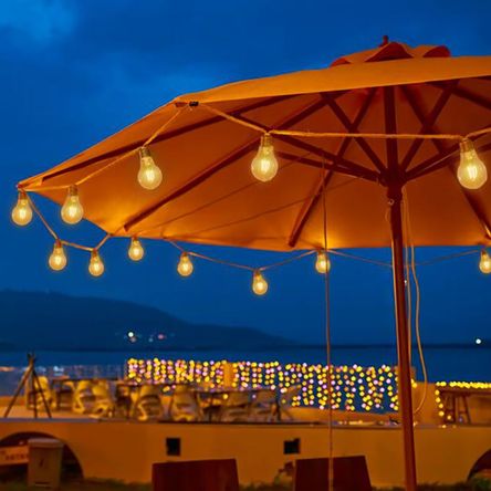 Guirnalda Luminaria Orange Vintage 10 Focos Luz Cálida 5m Guirnalda Luminaria Orange Vintage 10 Focos Luz Cálida 5m