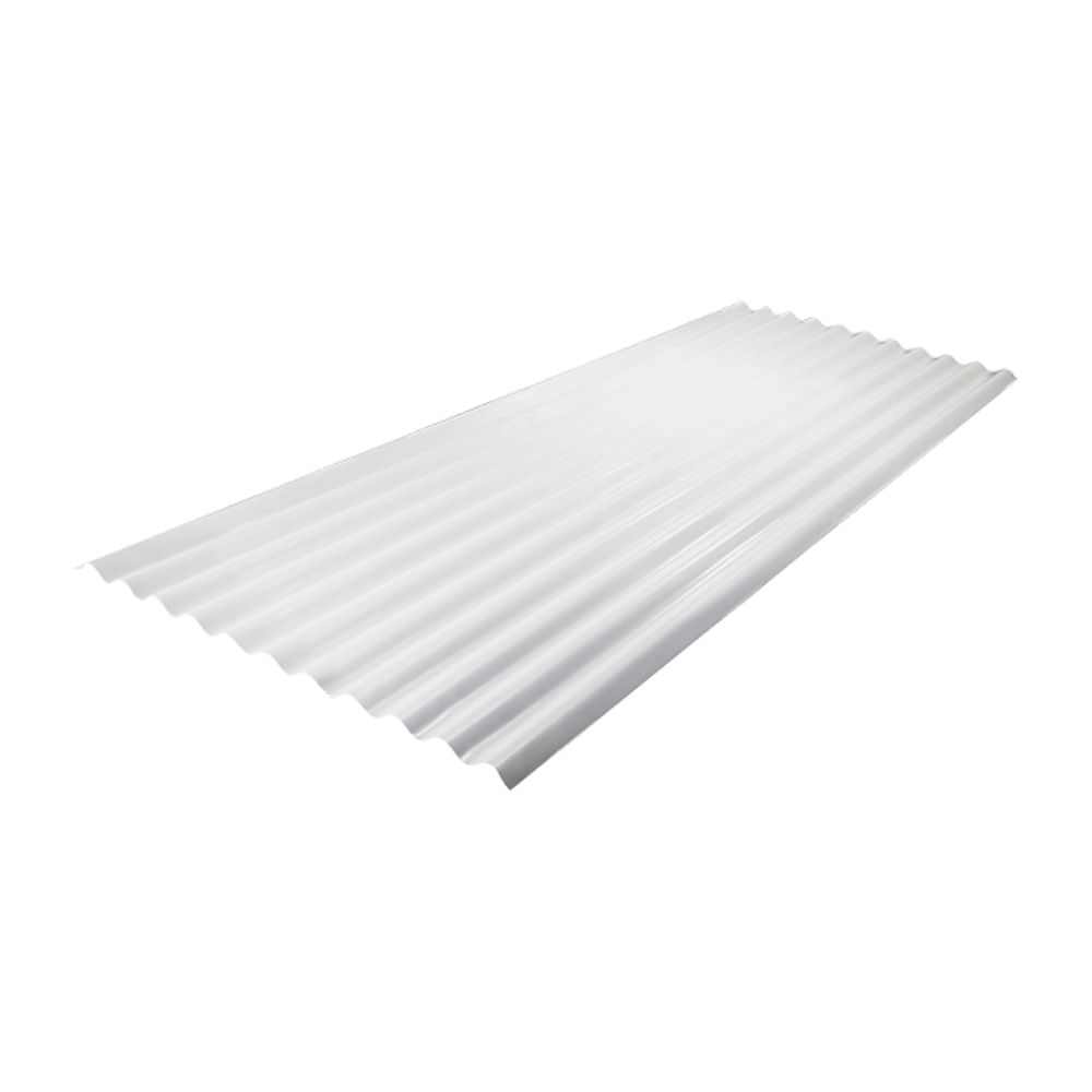 Techo Blanco Onda 100 3.00x1.10m Blanco
