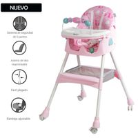 Nueva Silla de Comer Ebaby con Mecedora DALI Fucsia
